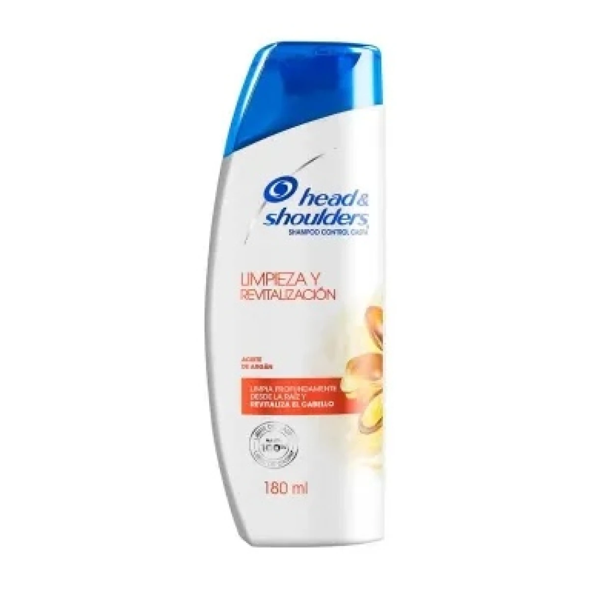 H&S Sh Argan 180ml 