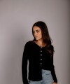 Blusa Marina negro