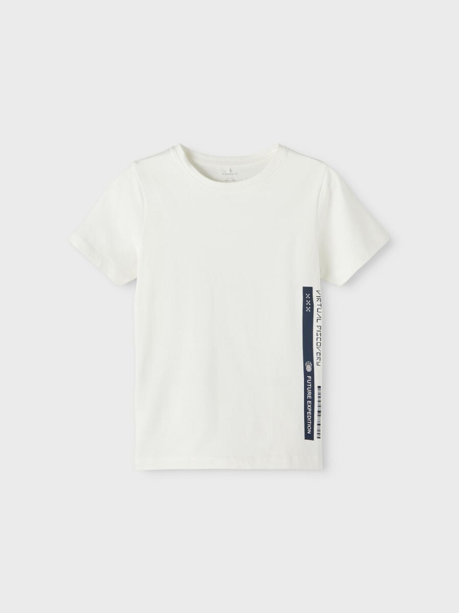 Camiseta Larsten - White Alyssum 