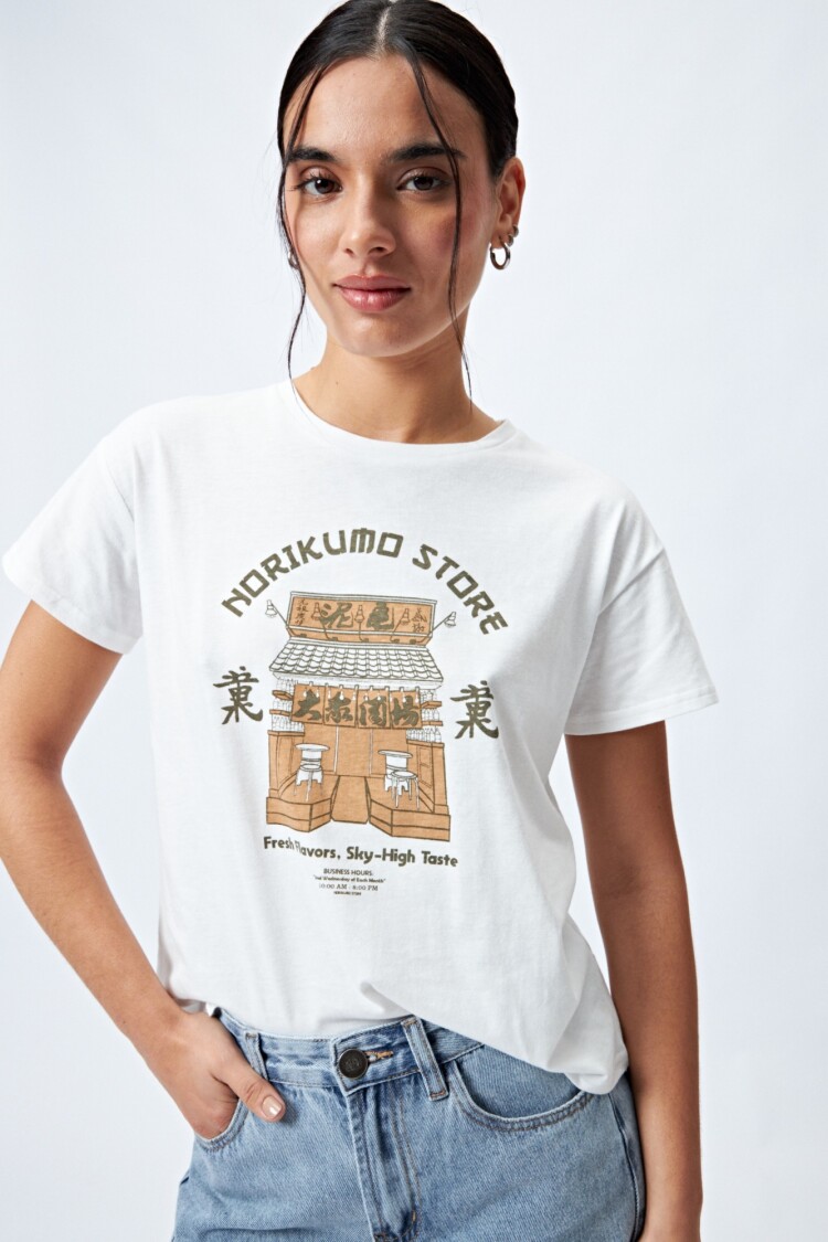 REMERA NORIKUMO Blanco