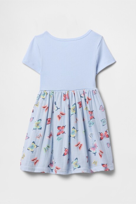 Vestido Toddler Niña Bicoastal Blue