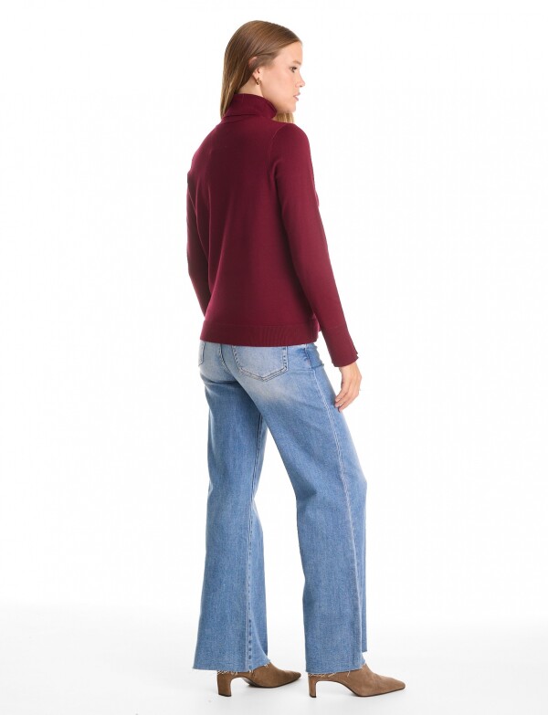 Polera Basica BORDEAUX