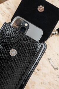 Porta Celular Combinado Negro
