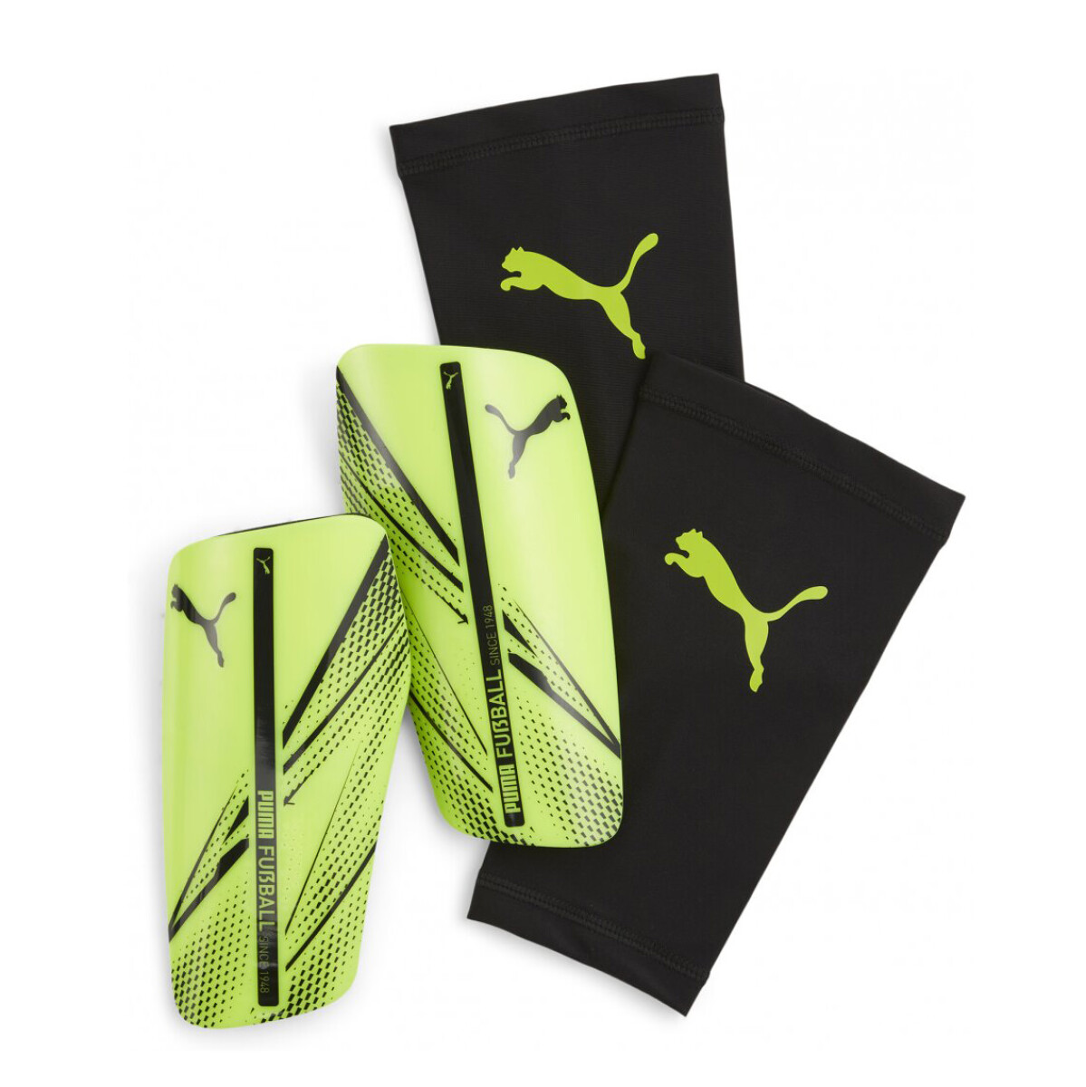 Canilleras Puma s Attacanto - Verde Lima - Negro 