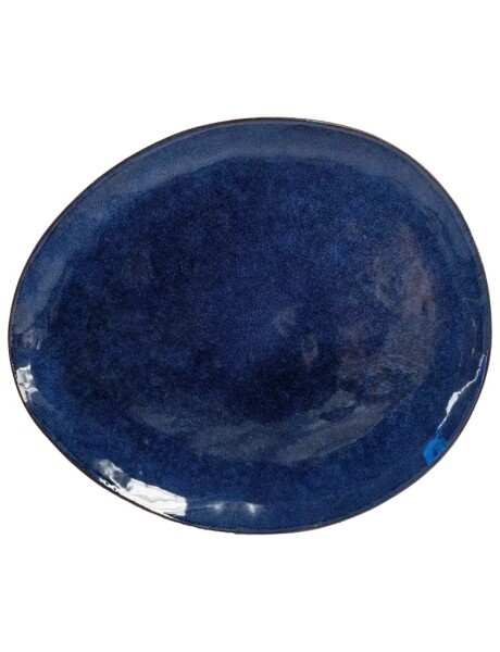 PLATO DE MESA 27x23CM GLAZE AZUL PLATO DE MESA 27x23CM GLAZE AZUL