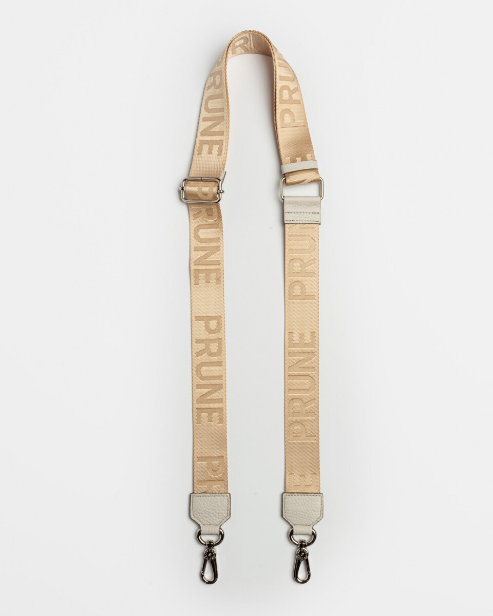 Correa Bali en cuero graneado - Natural 