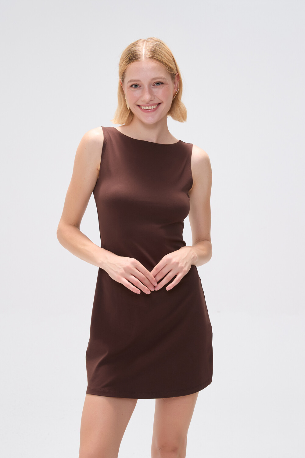 Vestido Olvena Chocolate