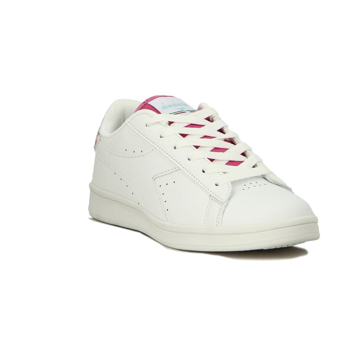 Championes Diadora Set - Blanco-fucsia 