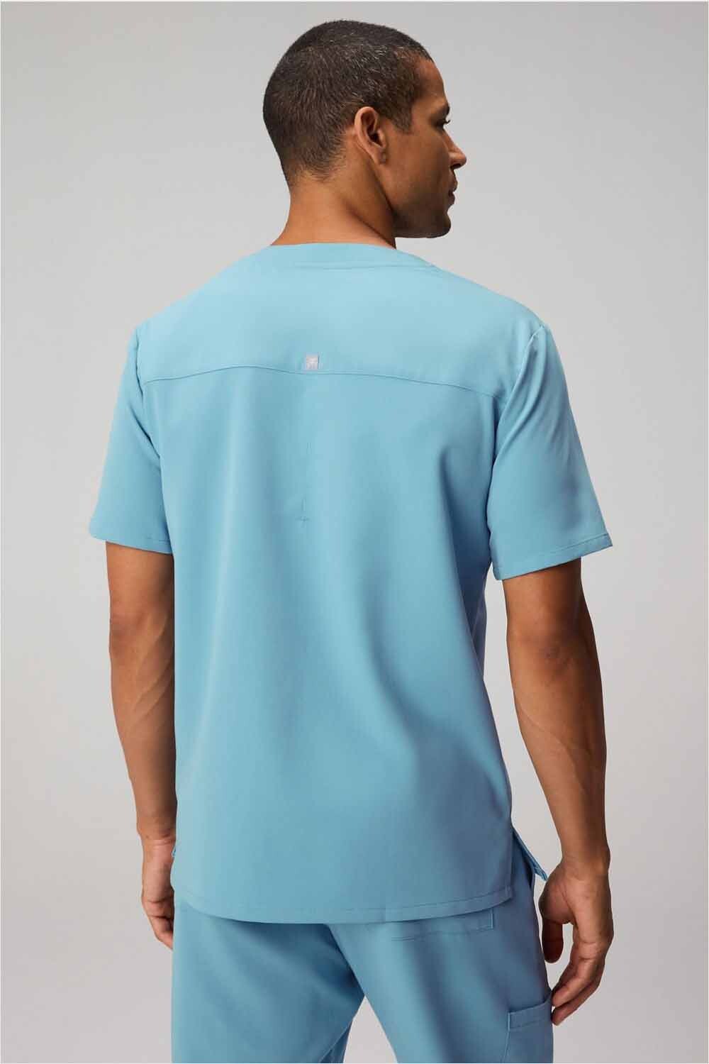 Polo Helix Scrub Hombre Wave