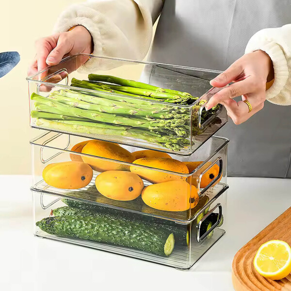 Set De 8 Canastos Organizadores Para Refrigerador Heladera Set De 8 Canastos Organizadores Para Refrigerador Heladera