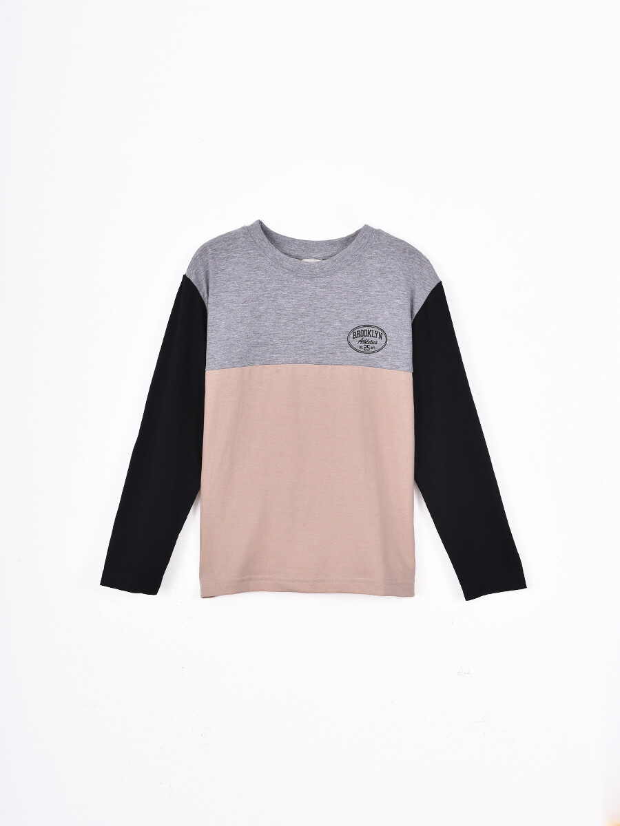REMERA NATO - BEIGE OSCURO 