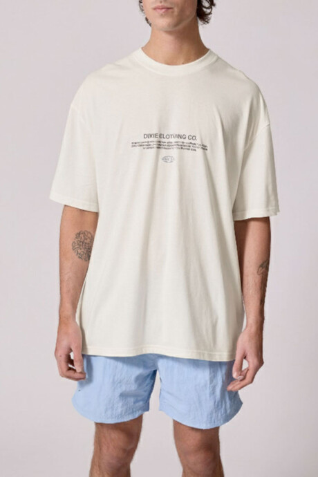 T-SHIRT VIRTUL DIXIE Marfil
