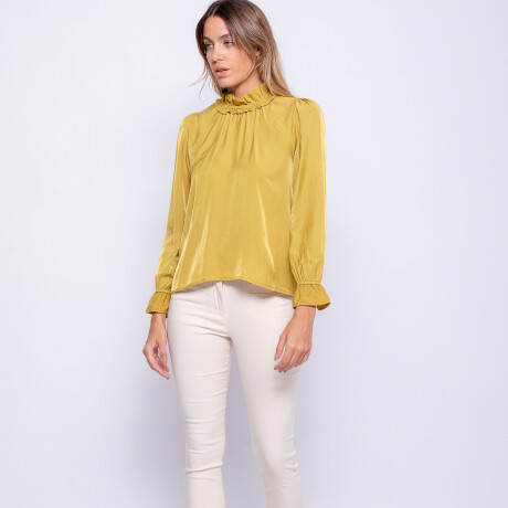 BLUSA CLAVELINA Verde Oliva