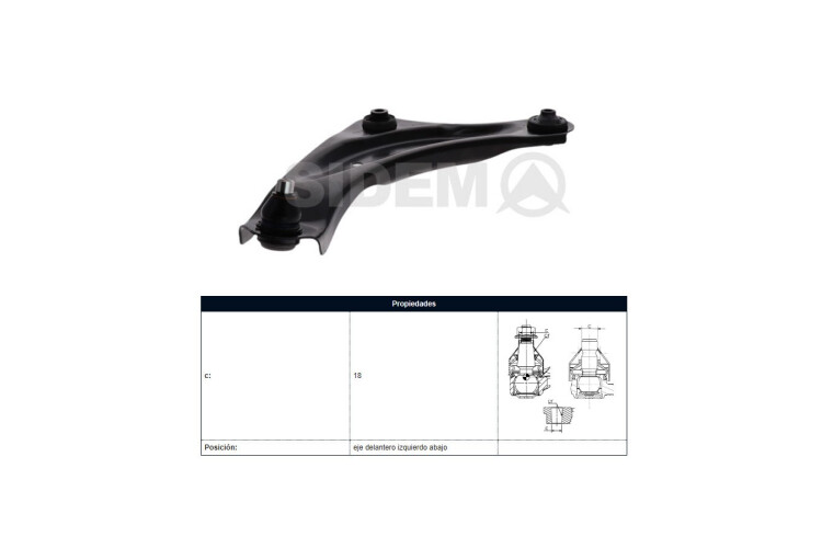 Parilla De Suspension Delantera Nissan Juke 12-25 Izq Parilla De Suspension Delantera Nissan Juke 12-25 Izq