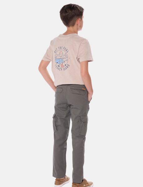 PANTALÓN CARGO Verde