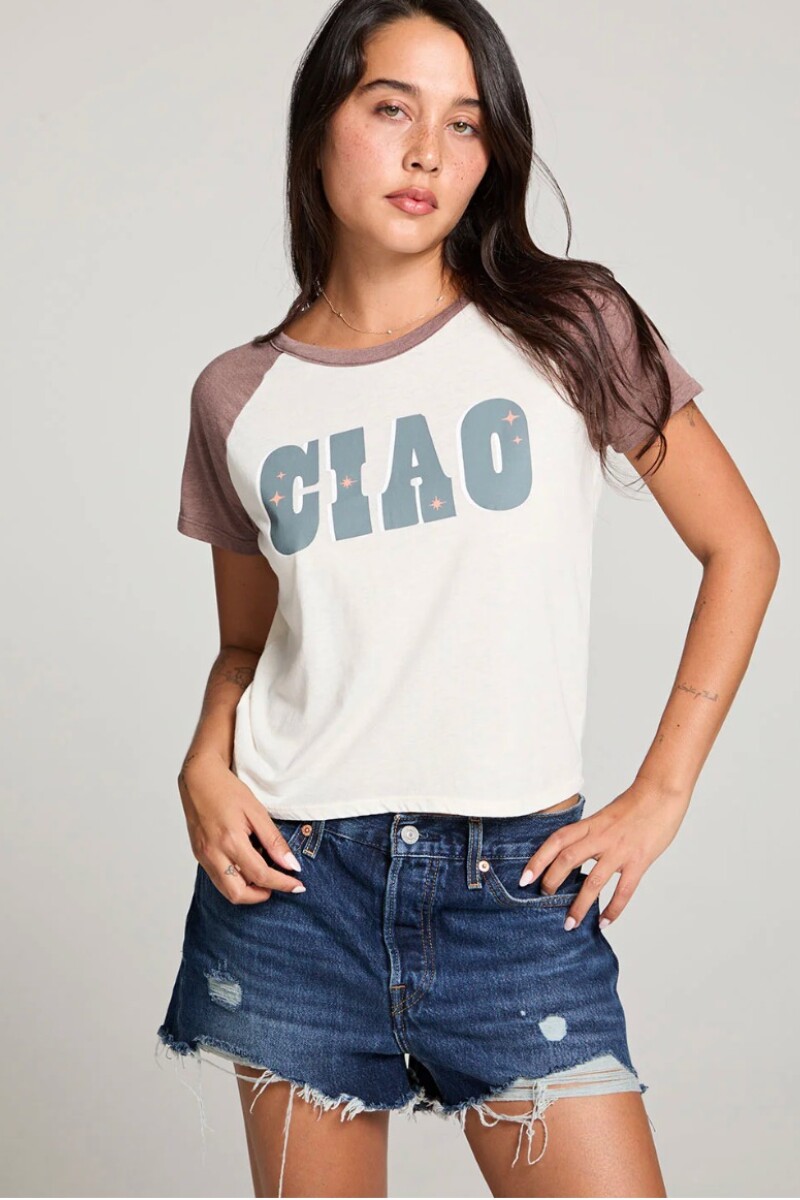 Camiseta CIAO Crudo
