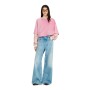 Jeans Urbano Para Mujer Relaxed Jeans - 1996 D-Sire Azul claro