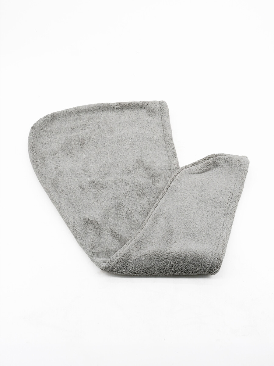 TOALLA TURBANTE - GRIS 