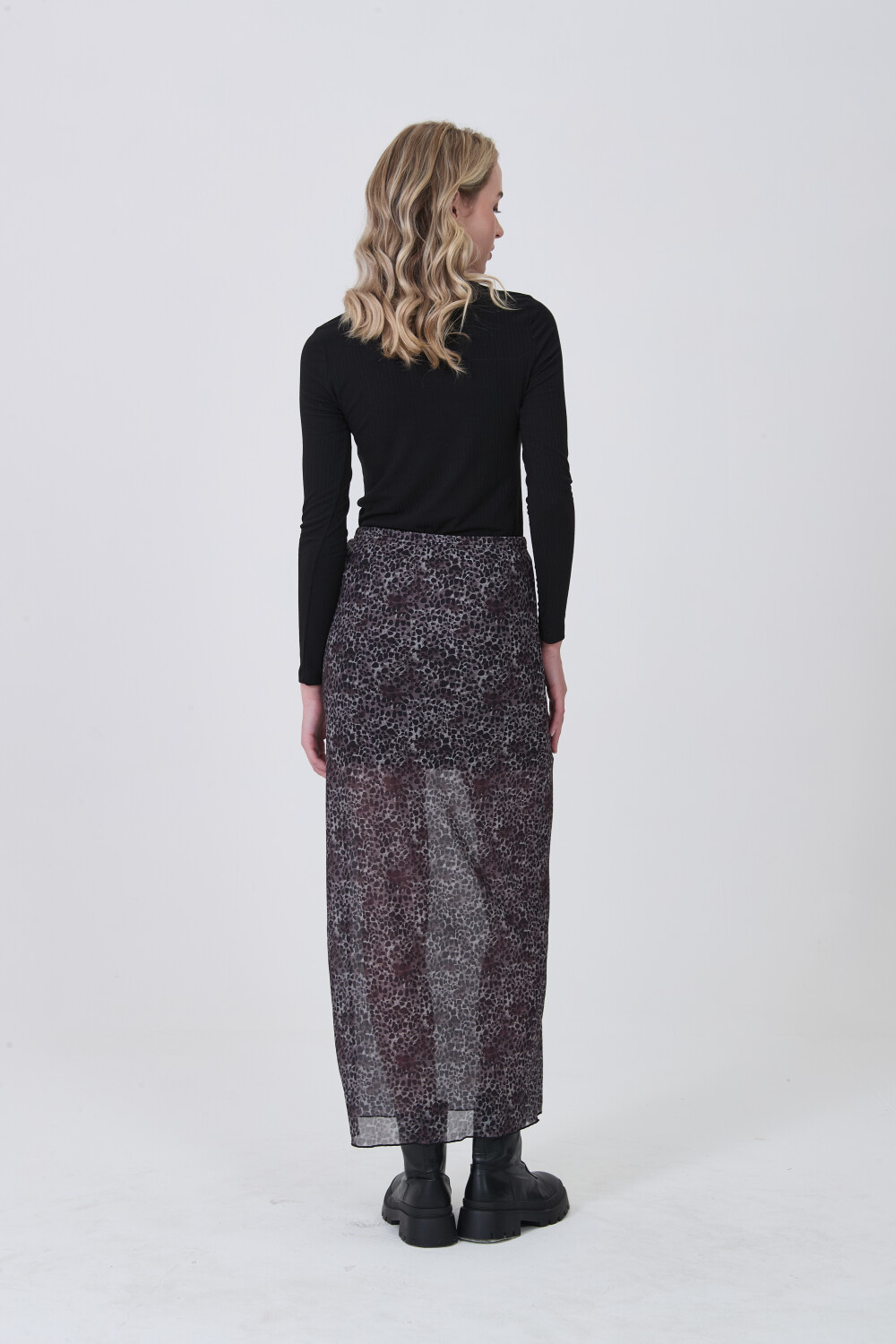 Falda Gazin Estampado 1