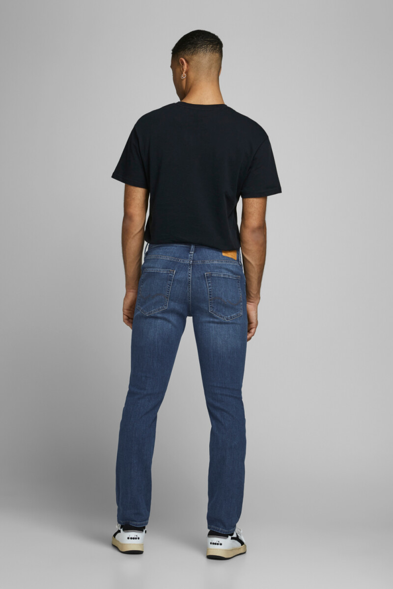 JEANS SLIM GLENN Blue Denim