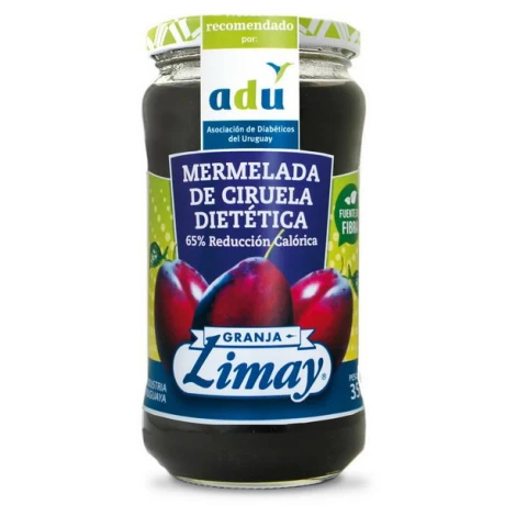 MERMELADA LIMAY DIET FCO 350G CIRUELA MERMELADA LIMAY DIET FCO 350G CIRUELA