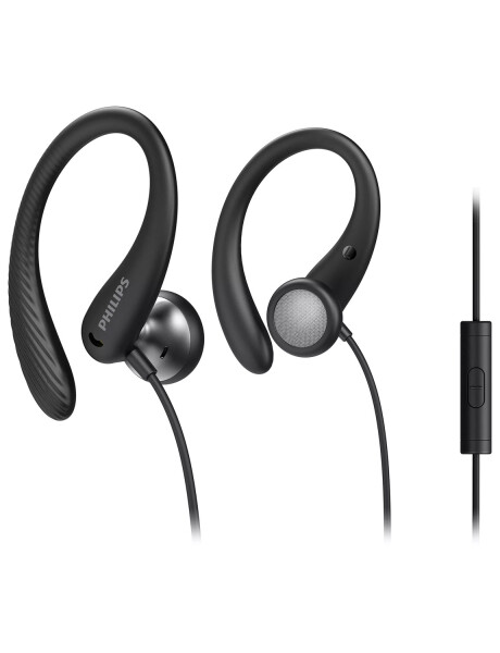 Auriculares Philips In Ear línea Action Fit cableados con manos libres Negro