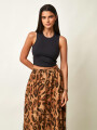 MUSCULOSA BELT NEGRO.