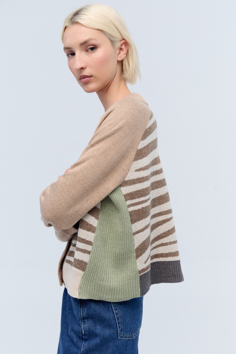 Cardigan Cebra Vison