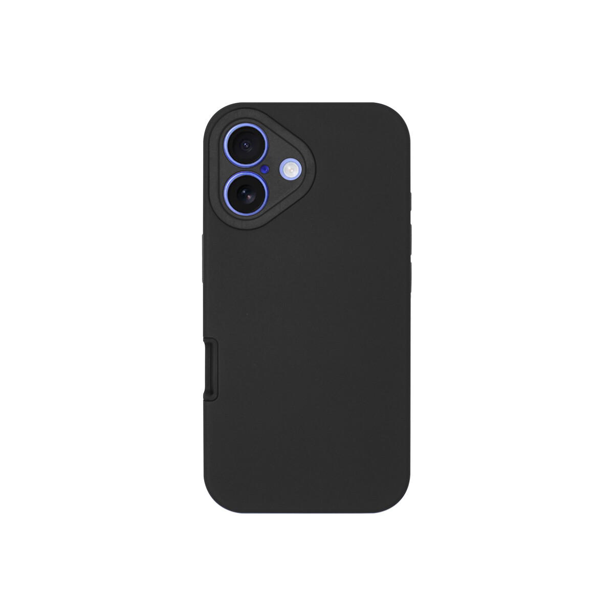 Protector rígido para iPhone 16 color negro 