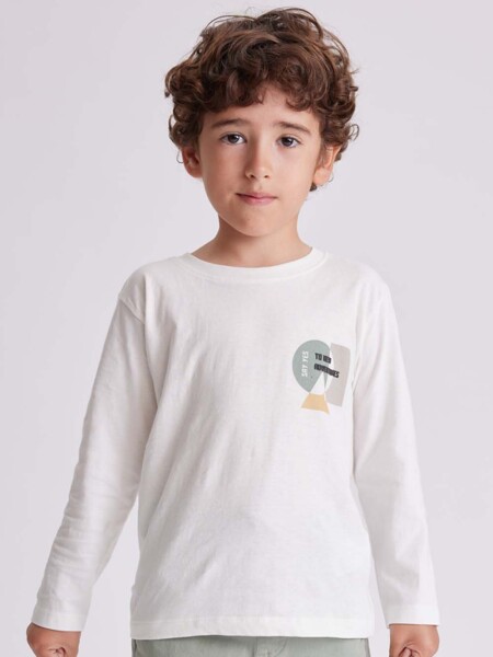 Remera manga larga Crudo