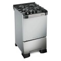 COCINA ELDOM DECORATO VETRO 4H CON GRILL - INOX COCINA ELDOM DECORATO VETRO 4H CON GRILL - INOX