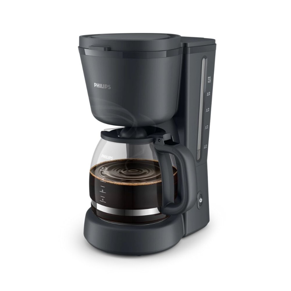 Cafetera con filtro Philips HD-7430 negra 