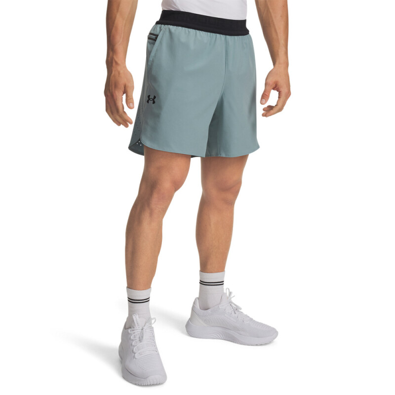 UA Vanish Elite Short-BLU GRN-323