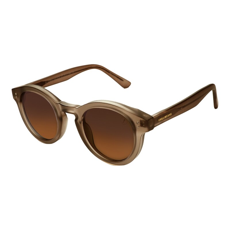 Lentes de Sol Chilli Beans Yucón Unisex Marrón Oscuro