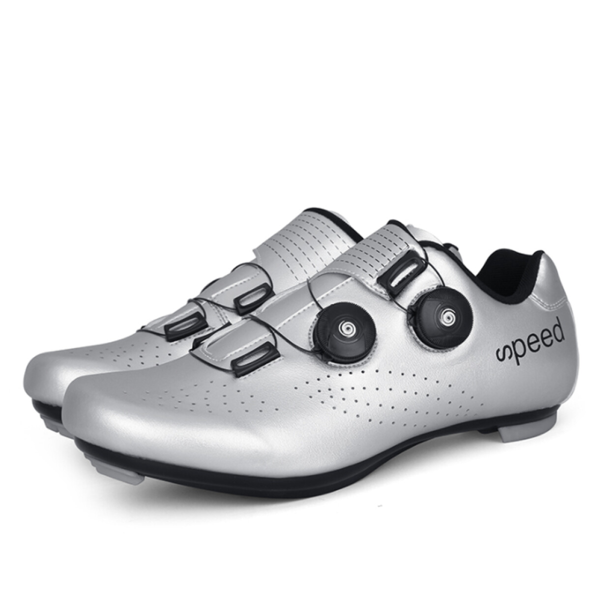 Zapatilla de Ciclismo Ruta o Mtb Talle 42 Color: Gris 