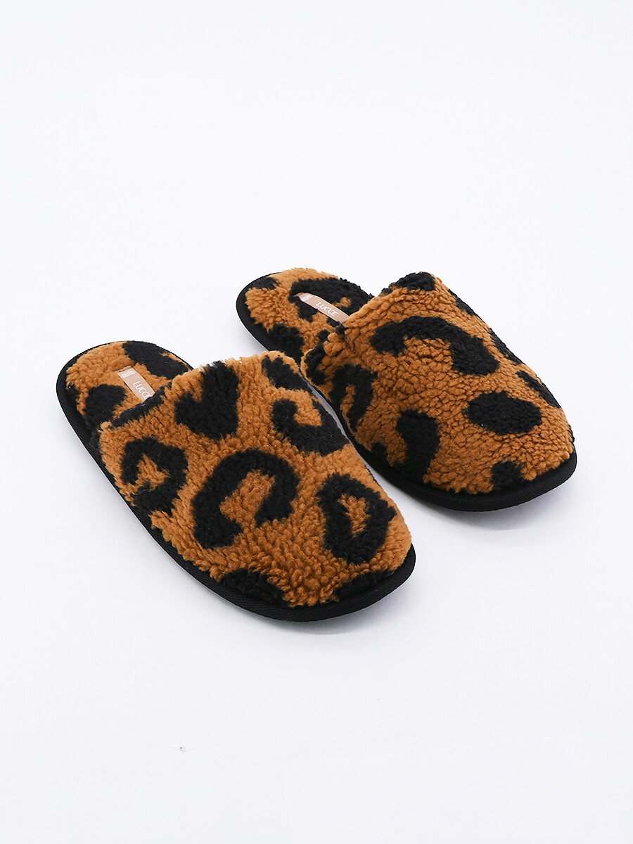 PANTUFLA ANIMAL PRINT - ESTAMPADO 1 