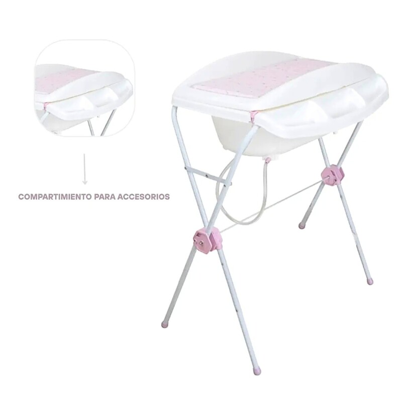 Catre de Baño Plegable con Cambiador Shower Bebesit Catre de Baño Plegable con Cambiador Shower Bebesit