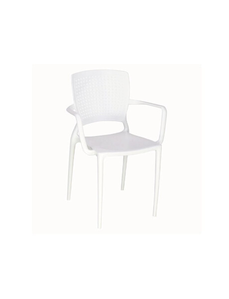 SILLA SAFIRA 58X51X84.5CM BLANCO SILLA SAFIRA 58X51X84.5CM BLANCO