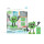 Glo Pals Set personaje + 2 cubos iluminados Verde