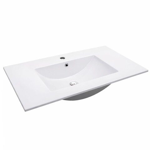 Bacha de sobreponer rectangular 100x46 cm c/mesa blanco Dmc Bacha De Sobreponer Rectangular 100x46 Cm C/mesa Blanco Dmc