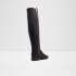 AAHLIYAH BLACK OVERFLOW SMOOTH TEXTILE BLACK OVERFLOW