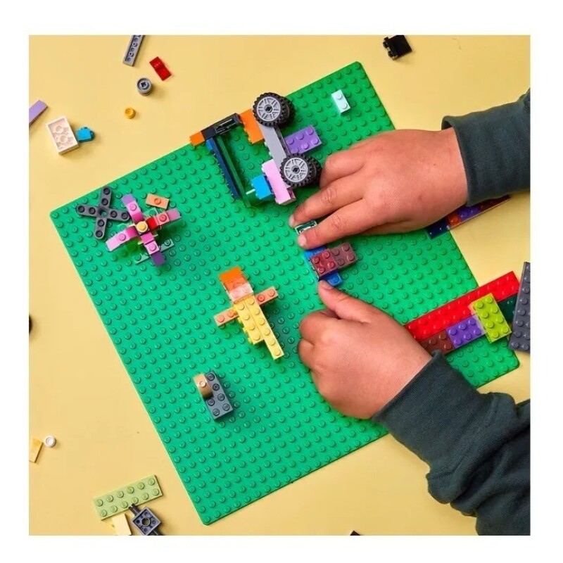 Kit De Construcción Lego Classic Placa Base Verde Kit De Construcción Lego Classic Placa Base Verde