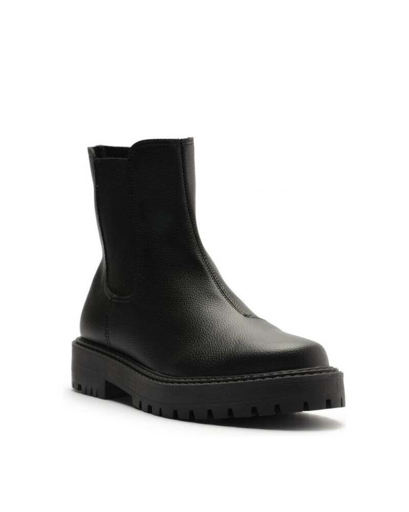 BOTA NEGRA BAJA CON ELASTICO Negro