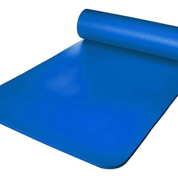Colchoneta Yoga Pilates Gimnasia Cinta Transportadora 10mm Color Variante Azul