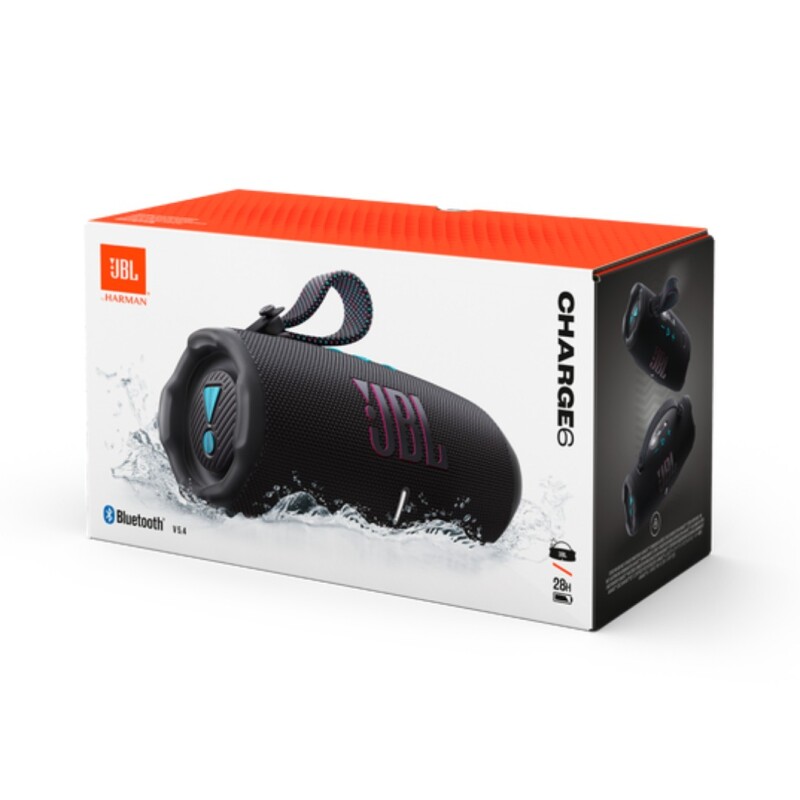 Parlante Portatil JBL Bluetooth Charge 6 Negro Parlante Portatil JBL Bluetooth Charge 6 Negro