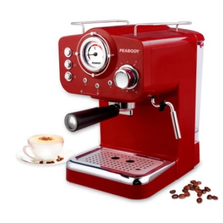 Cafetera Expresso 20 Bares PEABODY Rojo