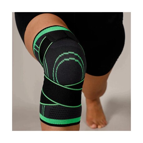 RODILLERA DE ULTRA COMPRESIÓN UN PAR S-XL VERDE