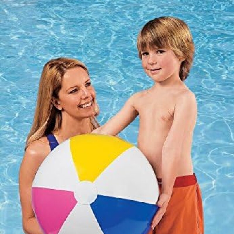 INTEX PELOTA DE PLAYA PANELES COLORES BRILLANTES PARA PLAYA - PISCINA 61 CMS Intex Pelota De Playa Paneles Colores Brillantes Para Playa - Piscina 61 Cms