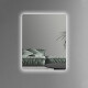 Espejo Frameless 70X90 Anticorrosion Con Luz Led Y Sensor One Touch 000