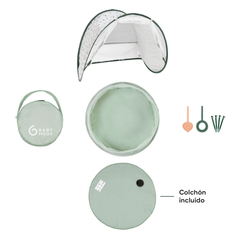 Carpa Zona de juego Anti-UV UPF 50+ Piscina Aquani Provence Baby Moov Carpa Zona de juego Anti-UV UPF 50+ Piscina Aquani Provence Baby Moov